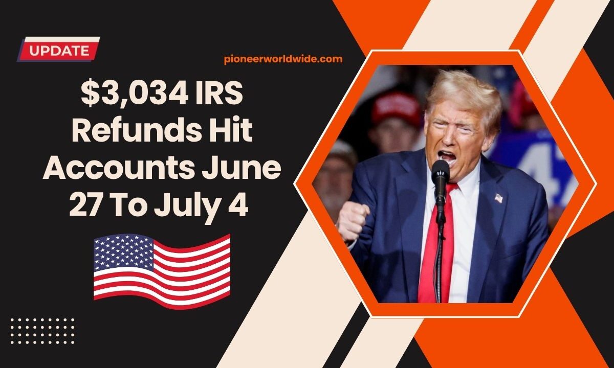 $3,034 IRS Refunds Hit Accounts June 27 To July 4 – Check If You Filed On The Right Dates!