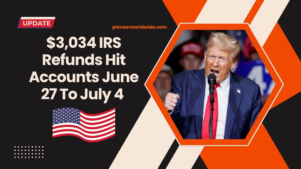 $3,034 IRS Refunds Hit Accounts June 27 To July 4 – Check If You Filed On The Right Dates!