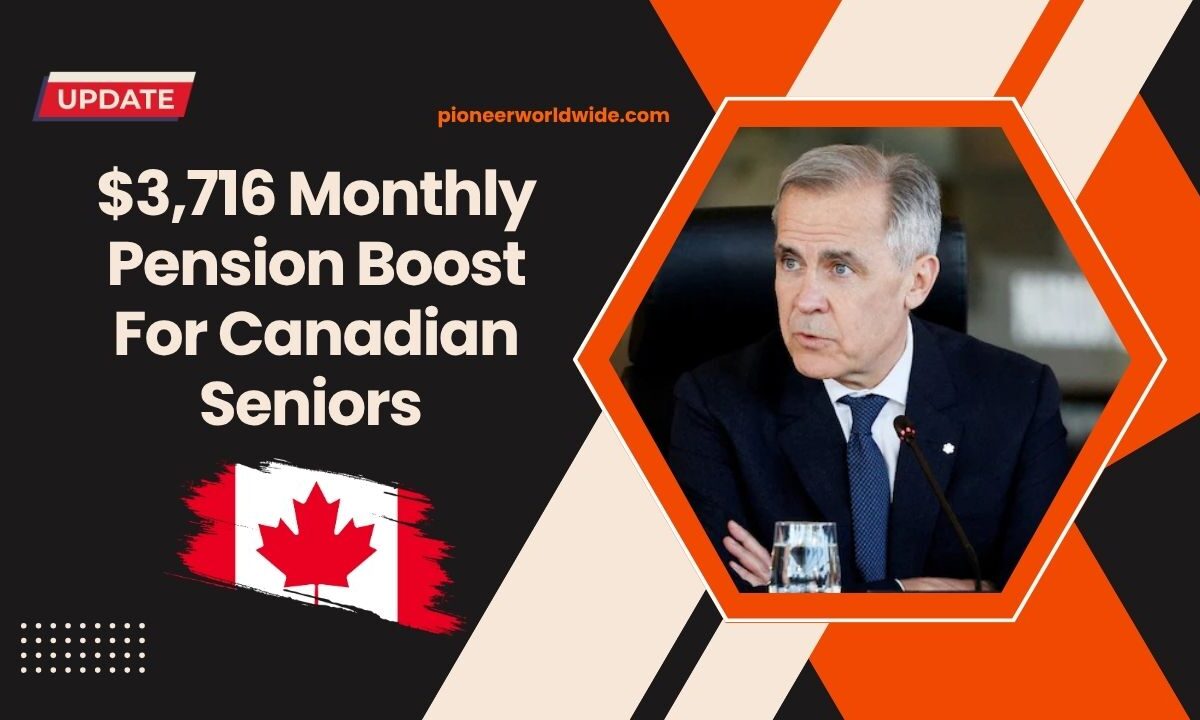 $3,716 Monthly Pension Boost For Canadian Seniors – Check Eligibility & Start Date