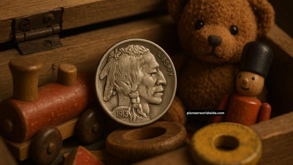 1913 Buffalo Nickel Found In A Toy Chest Just Sold For $350,000 At Auction