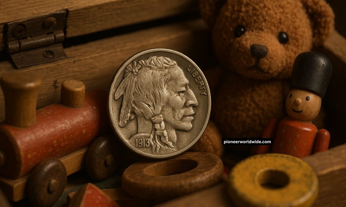 1913 Buffalo Nickel Found In A Toy Chest Just Sold For $350,000 At Auction