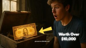 Teen Finds Rare $10 Gold Certificate In Grandpa’s Toolbox – Worth Thousands!