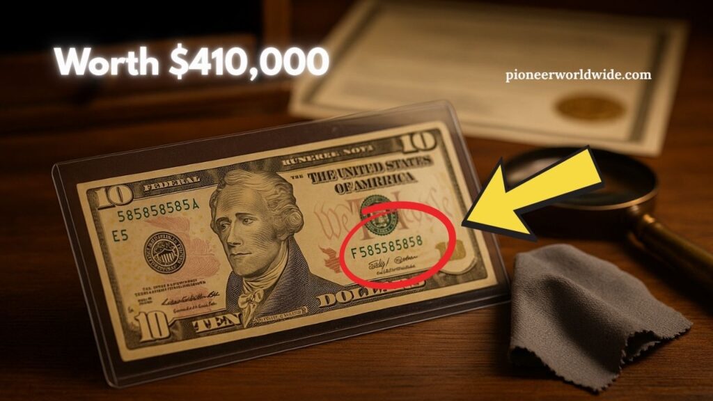 This Rare $10 Bill With Serial Repeater Could Be Worth $410,000 – Is It In Your Wallet?
