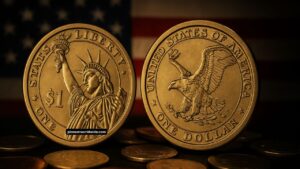 This 2007 Presidential Dollar Missing Edge Lettering Sold For $8,000