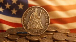 This 1873‑CC No Arrows Seated Liberty Dime Just Became A Million-Dollar Rarity