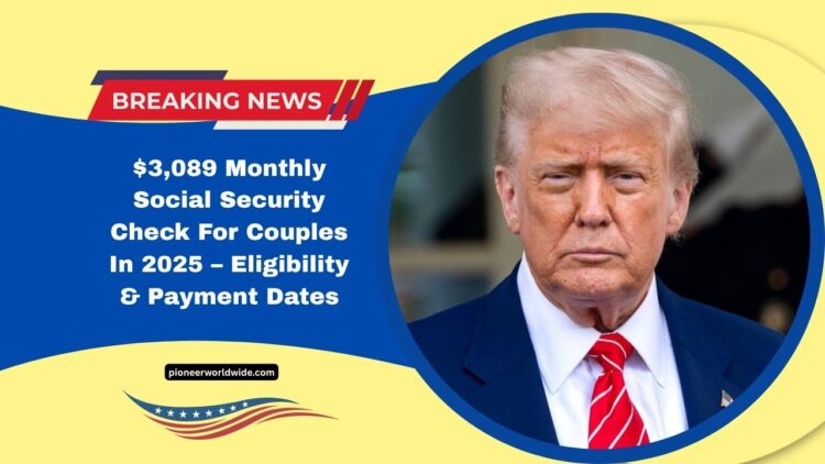 $3,089 Monthly Social Security Check For Couples In 2025 – Eligibility, Payment Dates, And How To Maximize It