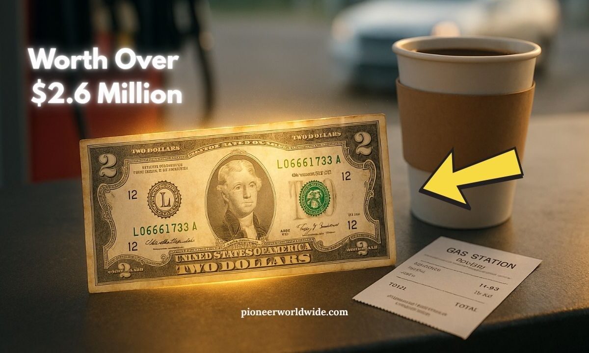 Rare $2 Bill Found At Gas Station – Valued At Over $2.6 Million!