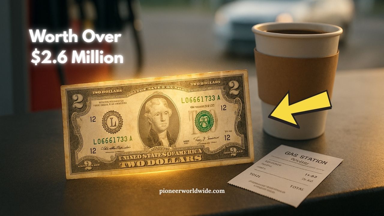 Rare $2 Bill Found At Gas Station – Valued At Over $2.6 Million!